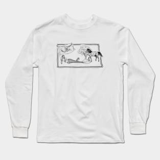 North Dakota Mermaid Long Sleeve T-Shirt